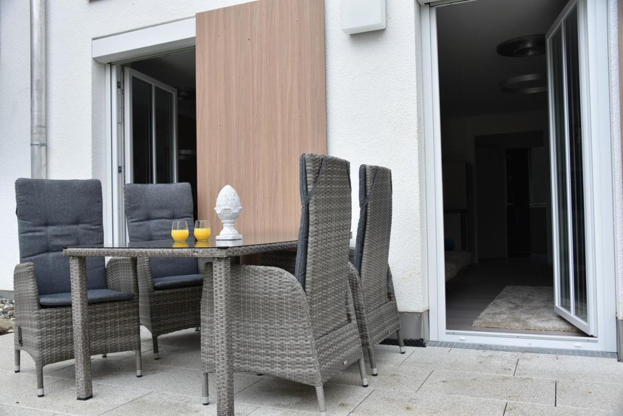 Appartement Antike & Modern Deluxe 2 Mit Terrasse à Leipheim Extérieur photo