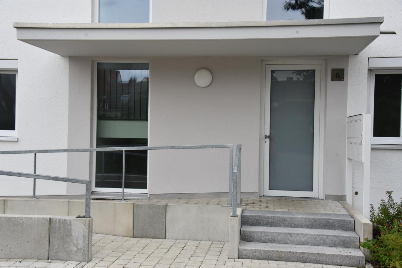 Appartement Antike & Modern Deluxe 2 Mit Terrasse à Leipheim Extérieur photo