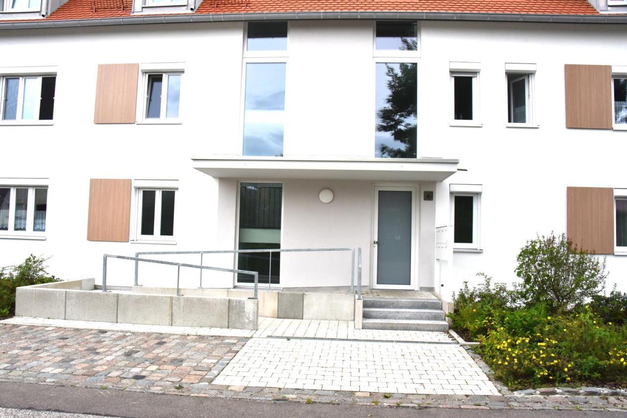Appartement Antike & Modern Deluxe 2 Mit Terrasse à Leipheim Extérieur photo